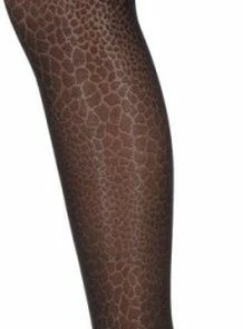Marianne Panty - Snake - Zwart - L/XL