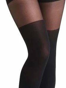 NOMI Bodywear NOMI Shapewear - Corrigerende Panty Met Broekje Twee Kleuren - Zwart - Maat S