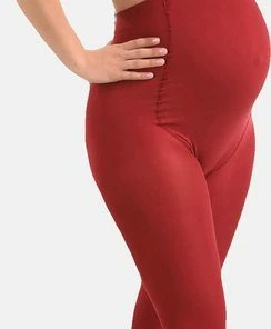 MAMSY Comfortabele Opaque Zwangerschapspanty 60den Rood L 10 MAMSY Comfortabele Opaque Zwangerschapspanty 60den Rood L -beenmode Verkoop 244x840