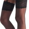 Oroblu Jarretel Kousen 15 Den Maat S Zwart
