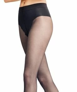 FALKE Shaping Top Met Vormgevend Effect Sheer 20 Denier Zwart Dames Panty - Maat L