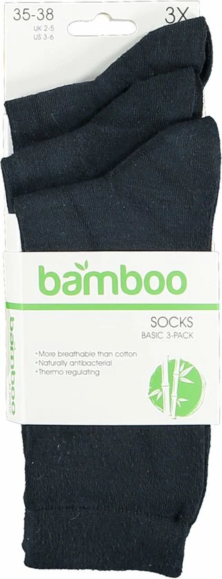 Apollo Bamboo Sokken Navy - 9 Paar Donkerblauwe Bamboe Sokken - Unisex - Maat 43-46 2 Apollo Bamboo Sokken Navy - 9 Paar Donkerblauwe Bamboe Sokken - Unisex - Maat 43-46 - Afbeelding 2
