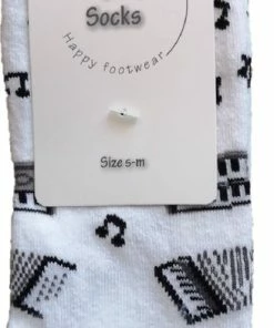 Merkloos 2 PAAR - Verjaardag Cadeau - Sokken - Vrolijke Sokken - Valentijn Cadeau - Aparte Sokken - Grappige Sokken - Leuke Dames En Heren Sokken - Moederdag – Vaderdag – Kerst Cadeau - Socks Waar Je Happy Van Wordt - Maat 36-41 -beenmode Verkoop 328x840