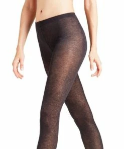 FALKE Sensual Cashmere 50 Denier Panty 40082 - Dames - XL - Zwart -beenmode Verkoop 335x840