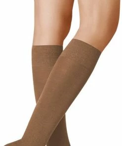 Kunert SENSUAL MERINO Dames Kniekousen - Cedar - Maat 35/38