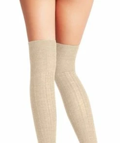 FALKE Overknie Prodigy Dames 46890 4011 Cream 37-38