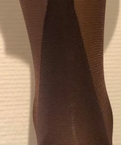 Aristoc 10 Denier Retro Backseam Hold Ups - Choco/Gold - S/M - -beenmode Verkoop 357x840 1