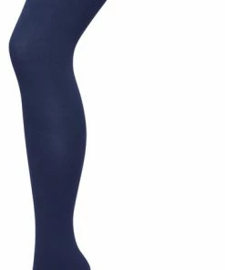 Bonnie Doon Opaque Comfort Panty 40 Denier Donker Blauw Dames Maat 44/46 XXL - Extra Brede Comfort Boord - Tekent Niet - Kleedt Mooi Af - Mat Effect - Gladde Naden - Maximaal Draagcomfort - Donkerblauw - Dark Blue - Navy - BN161911.19