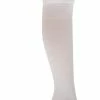 Dames Kniekous Marianne Katoen Wit-ONE ( 1mt)