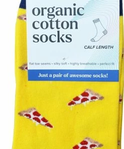 Merkloos BENYSØN® Organisch Katoenen Sokken In Een Kleurrijke "fast Food" Print 4 Paar Maat 35/40 -beenmode Verkoop 387x840 1