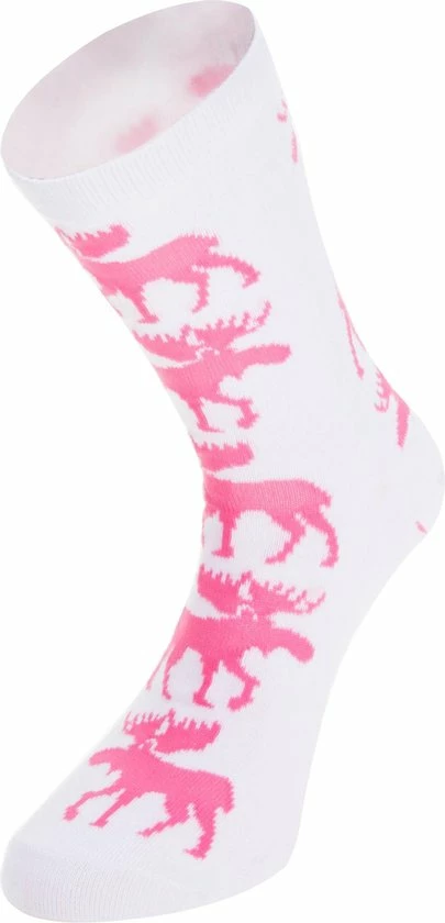Robin Ruth Kerstsokken Vrouwen Maat 36-42 - Kerst - Sokken - Eland - Roze - Wit 1 Robin Ruth Kerstsokken Vrouwen Maat 36-42 - Kerst - Sokken - Eland - Roze - Wit