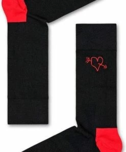 Happy Socks Heart Embroidery Socks, Maat 36/40