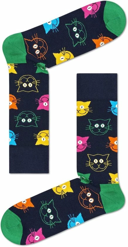 Happy Socks 3P Mixed Cat Socks Giftbox - Maat 36-40 3 Happy Socks 3P Mixed Cat Socks Giftbox - Maat 36-40 - Afbeelding 3