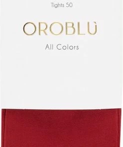 Oroblu All Colors 50 Panty - 50 Denier - Rood - Maat S/M