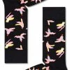 Happy Socks Banana - Zwart Roze - Happy Socks Dames - Maat 41-46