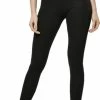 Senvi Dames Stretch Jersey Legging - Maat XL - Kleur Zwart