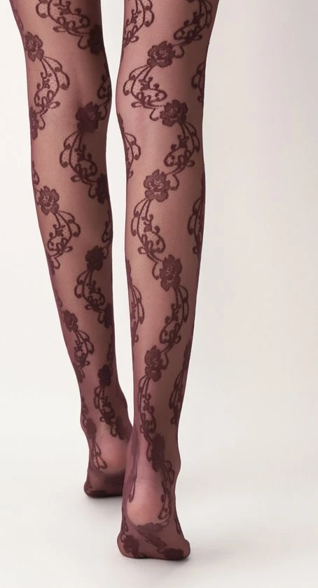 Oroblu Lovely 15 Panty - Kleur Bordeaux Rood - Maat L /XL 2 Oroblu Lovely 15 Panty - Kleur Bordeaux Rood - Maat L /XL - Afbeelding 2