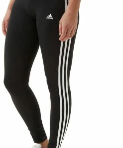 Adidas Essentials 3-Stripes Legging Zwart Dames - Maat M