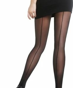 Penti Nostalgie Panty 20 Den - ZWART -Maat S