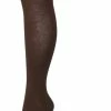 Bonnie Doon Biologisch Katoenen Maillot Dames Donker Bruin Maat 42/44 XL - Uitstekende Pasvorm - Gladde Naden - OEKO-TEX Gecertificeerd - Bio Cotton Tights - Duurzaam En Huidvriendelijk Bio Katoen - Donkerbruin - Dark Brown - BP051900.51
