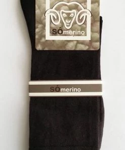 Merkloos SóMerino 77% Merino Wollen Sokken - Grijs - 46/48 - 2 Paar -beenmode Verkoop 466x840 1