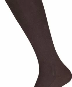 FALKE Family Dames Kniekousen - Katoen - Donkerbruin (dark Brown) - Maat: 39-42