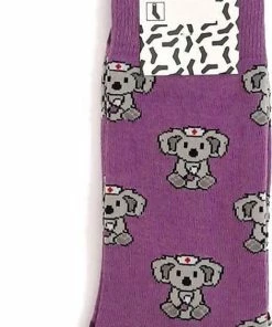 Hospitrix 3 Stuks Dames Sokken Verpleegkundige Koala Maat 37-41