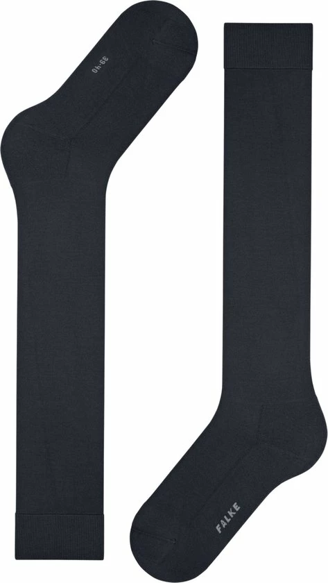 FALKE ClimaWool Verstevigde Kniekousen Zonder Patroon Zeer Ademend Warm Droog Milieuvriendelijk Met Glans Elegant Duurzaam Lyocell Maagdelijke Wol Blauw Dames Sokken - Maat 39-40 5 FALKE ClimaWool Verstevigde Kniekousen Zonder Patroon Zeer Ademend Warm Droog Milieuvriendelijk Met Glans Elegant Duurzaam Lyocell Maagdelijke Wol Blauw Dames Sokken - Maat 39-40 - Afbeelding 5
