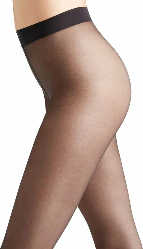FALKE Seidenglatt Fijn Elegant Comfortabel Hoogwaardig Onzichtbaar Zonder Motief Met Glans Ultra Sheer 15 Denier Zwart Dames Panty - Maat S 5 FALKE Seidenglatt Fijn Elegant Comfortabel Hoogwaardig Onzichtbaar Zonder Motief Met Glans Ultra Sheer 15 Denier Zwart Dames Panty - Maat S - Afbeelding 5