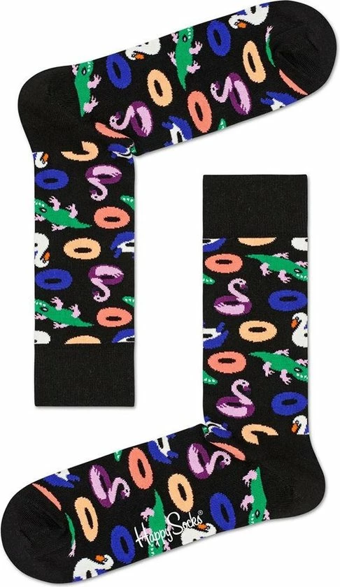 Happy Socks Sokken Pool Party | Zwart | Maat 36-40 1 Happy Socks Sokken Pool Party | Zwart | Maat 36-40