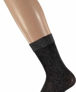 Caresse Pantysokjes Glitter Kleur: Zwart Maat: One Size