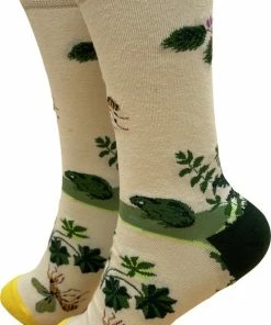 Merkloos Sokken Dames | Grappige Sokken | Fun Sokken | Vrolijke Sokken | Natuur | Maat 36-40 |