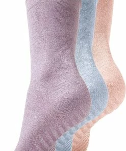 Malinsi Sokken Antislip 3-Pack - 3 Paar Lichte Kleuren Maat 42-46 - Huissokken Dames En Heren Anti Slip
