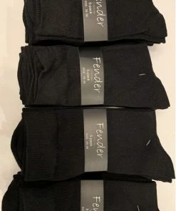 Merkloos Heren Sokken Zwart 5 Pack Maat 43-46 -beenmode Verkoop 523x840