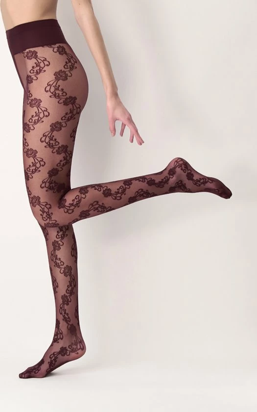 Oroblu Lovely 15 Panty - Kleur Bordeaux Rood - Maat L /XL 1 Oroblu Lovely 15 Panty - Kleur Bordeaux Rood - Maat L /XL