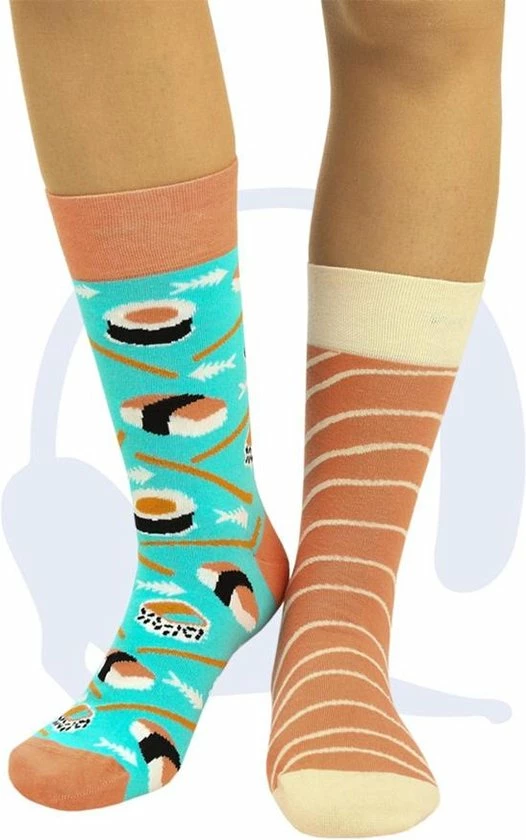 Merkloos Verjaardag Cadeautje Voor Hem En Haar - Sokken - Sushi Sokken - Leuke Sokken - Vrolijke Sokken - Luckyday Socks - Sokken Met Tekst - Aparte Sokken - Socks Waar Je Happy Van Wordt - Maat 37-44 2 Merkloos Verjaardag Cadeautje Voor Hem En Haar - Sokken - Sushi Sokken - Leuke Sokken - Vrolijke Sokken - Luckyday Socks - Sokken Met Tekst - Aparte Sokken - Socks Waar Je Happy Van Wordt - Maat 37-44 - Afbeelding 2