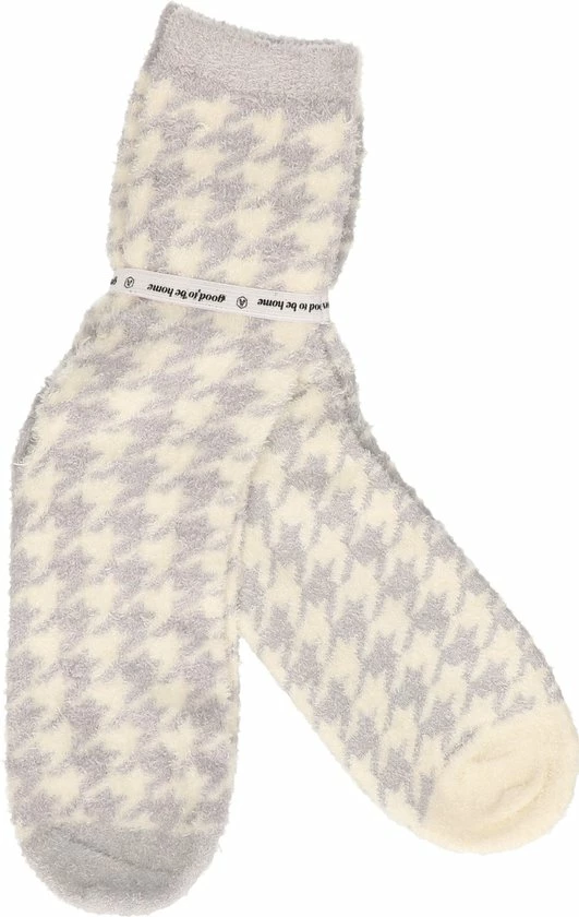 Apollo - Dames Bedsokken/huissokken 2-pak Grijs Maat 36-41 5 Apollo - Dames Bedsokken/huissokken 2-pak Grijs Maat 36-41 - Afbeelding 5