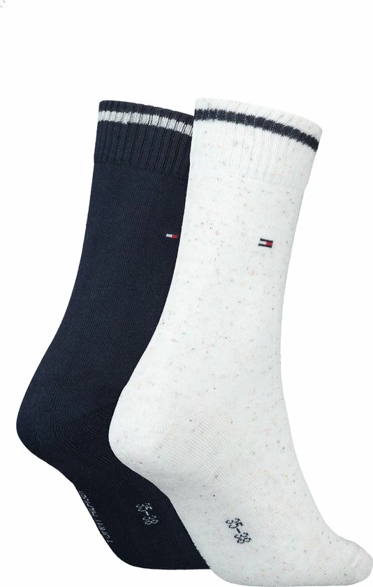Tommy Hilfiger Klassieke Neppy Dames Sok - 2-pack - Maat 39-42 2 Tommy Hilfiger Klassieke Neppy Dames Sok - 2-pack - Maat 39-42 - Afbeelding 2