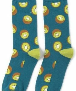 Sokkenfeest Kiwi Sokken - Unisex - One Size Fits All - Kiwi Cadeau - Cadeau Voor Mannen En Vrouwen