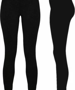 Senvi Dames Stretch Jersey Legging - Maat XL - Kleur Zwart -beenmode Verkoop 549x840 2