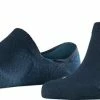 FALKE Cool Kick Invisible Voering Sokken Onzichtbaar Zonder Motief High Cut Met Pluche Zool Ademend Sneldrogend Blauw Unisex Kousenvoetje - Maat 39-41