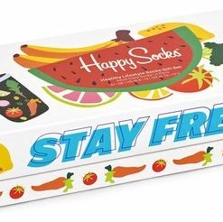 Happy Socks Healthy Lifestyle Giftbox 4P Multi - 36-40 -beenmode Verkoop 550x246