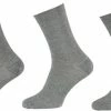 6-Pack Basic Bamboe Sokken 121471000 Van Apollo Unisex - Grijs - 43-46