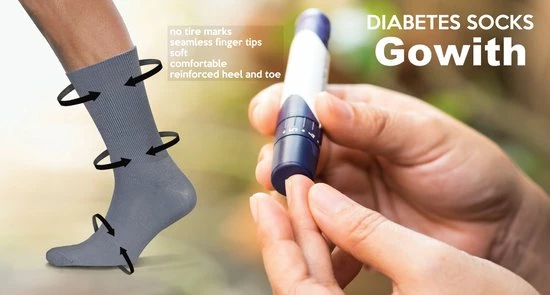 GoWith - Katoen Sokken - Diabetes Sokken - 4 Paar - Warme Sokken - Thermosokken - Huissokken - Sokken Heren - Dames Sokken - Cadeau Sokken - Maat 43-46 6 GoWith - Katoen Sokken - Diabetes Sokken - 4 Paar - Warme Sokken - Thermosokken - Huissokken - Sokken Heren - Dames Sokken - Cadeau Sokken - Maat 43-46 - Afbeelding 6