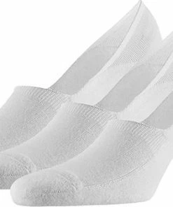 Footies Met Badstof Zool | Wit | Maat 43/46 | Apollo | Naadloze Sokken | Footies Heren | Sneakersokken | Bamboe | Bamboo