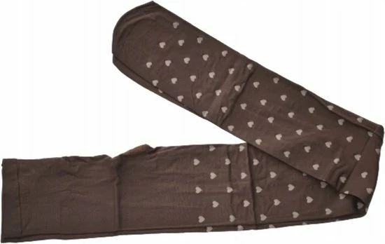 Merkloos Marilyn Bruine Microfiber 3D Panty Met Lichtbruine Hartjes Emmy, 60denier, Maat M/L 2 Merkloos Marilyn Bruine Microfiber 3D Panty Met Lichtbruine Hartjes Emmy, 60denier, Maat M/L - Afbeelding 2