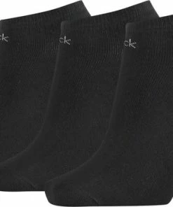 Calvin Klein 3P Logo Chloe Dames Sneakersokken - Maat 37-41
