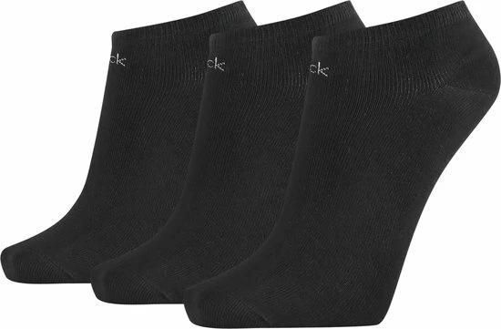 Calvin Klein 3P Logo Chloe Dames Sneakersokken - Maat 37-41 1 Calvin Klein 3P Logo Chloe Dames Sneakersokken - Maat 37-41