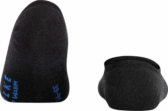 FALKE Keep Warm Voering Sokken Onzichtbaar Zonder Motief High Cut Met Pluche Zool Merinowol Zwart Unisex Kousenvoetje - Maat 44-45 2 FALKE Keep Warm Voering Sokken Onzichtbaar Zonder Motief High Cut Met Pluche Zool Merinowol Zwart Unisex Kousenvoetje - Maat 44-45 - Afbeelding 2