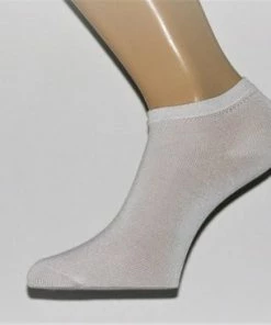 Vincent Creation Bamboe Sokken - Sneakersokken - 3 Paar - Wit - Maat 35/38